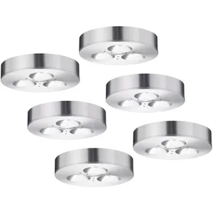 ETC-SHOP Lot de 6 spots encastrables pour meuble à LED salle de travai...