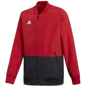 adidas Veste de présentation Condivo 18 noir / rouge 176 pas cher