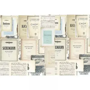 A.S. CREATIONS Architects Paper SHEET OF MUSIC pas cher