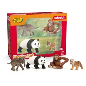 schleich® Kit démarrage animaux d'Asie Wild Life 42736 pas cher