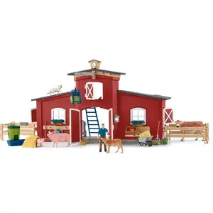 Comparateur de prix : SCHLEICH Maison de jeux pour enfants 42606 - Rouge