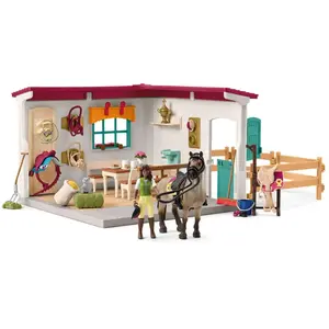 Comparateur de prix : Set de jouet Schleich HORSE CLUB 42591 Écurie Chevaux Multicolore Plastique