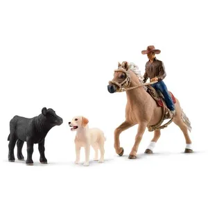 Comparateur de prix : SCHLEICH - Aventures d'équitation Western - 42578 - Gamme Farm World