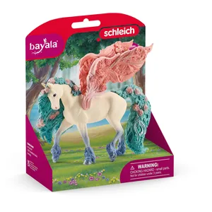 Figurine Pégase aux fleurs, SCHLEICH 70590 bayala®, Dès 5 ans