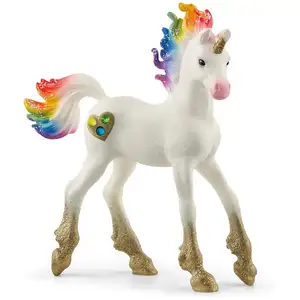 Comparateur de prix : Schleich 70727 Licorne Arc-en-Ciel, Poulain (bayala) Multicolore