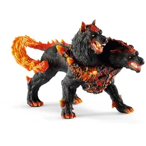 Figurine Cerbère de lave, Enfant, 7 ans et plus, SCHLEICH 42451 Eldrador Creator pas cher
