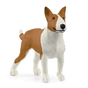 Schleich 13966 Bull Terrier (Farm World) Multicolore pas cher