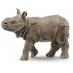Schleich Figurine Wild Life : Bébé Rhinocéros Indien