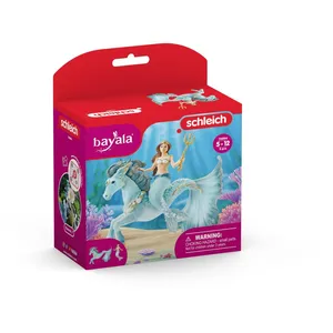Schleich 70594 Sirène Eyela sur Cheval de mer (bayala) Multicolore