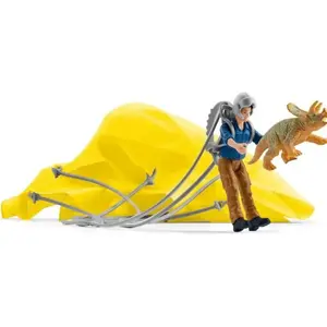 Comparateur de prix : Schleich 41471 Sauvetage en Parachute (Dinosaurs) Multicolore