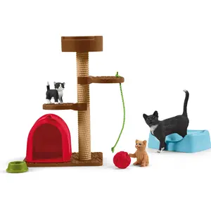Comparateur de prix : Schleich - Divertissement pour chats mignons multicolore T.U