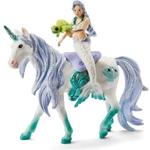 SCHLEICH - 42509 - Sirene sur licorne de mer TU pas cher