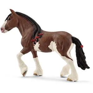 Comparateur de prix : Schleich 13809 Jument Clydesdale, dès 3 ans, Farm World - figurine, 15,9 x 4,9 x 12 cm