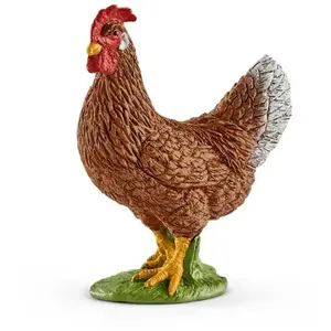 schleich 13826 Poule, dès 3 ans, FARM WORLD - figurine, 2 x 4 x 5 cm pas cher