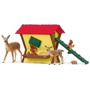 Comparateur de prix : Schleich Poupée Monde De La Ferme Nourrissant Les Animaux De La Forêt