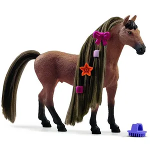 Schleich Figurine Beauty Horse Akhal-Teke Stallion Cheval Plastique TU pas cher