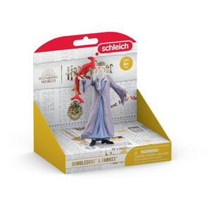 Schleich Figurines Harry Potter : Albus Dumbledore  et Fumseck pas cher