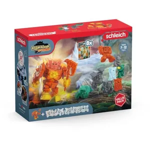 Figurine Lava Robot Value Pack Schleich 72225 Gamme Eldrador Creatures pas cher