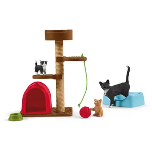Schleich Farm World Divertissement Pour Chats Mignons pas cher