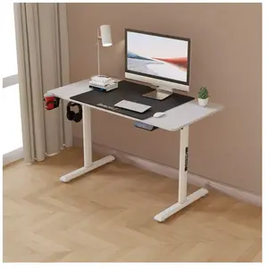 Comparateur de prix : PRO.TEC Bureau électrique Pomona à hauteur réglable 110 x 60 x 72 - 117 cm blanc