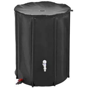 Casa.pro - Récupérateur d'eau 500 l 80 x 98 cm noir pas cher