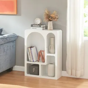 Comparateur de prix : EN.CASA Bibliothèque Vågå 80 x 60 x 24 cm blanc