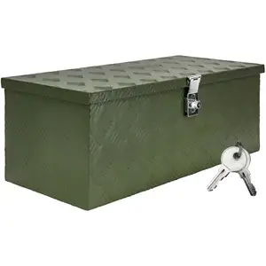 Trucky - Boîte à Timon Vert Boîte à outils Caisse de camion Boîte en A... pas cher