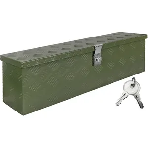 Trucky - Boîte à Timon Vert Boîte à outils Caisse de camion Boîte en A... pas cher