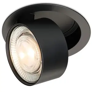 mawa wittenberg Projecteur encastré rond, tête flexible, LED, MW004211, pas cher