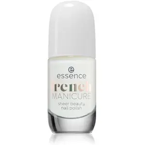 Comparateur de prix : essence french MANICURE sheer beauty nail polish Vernis à ongles 10 ml