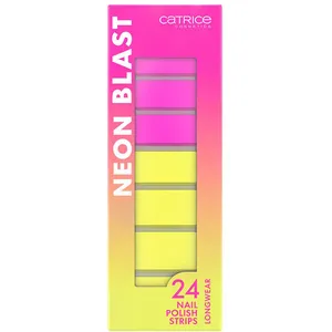 Catrice - Neon Blast Nail Polish Strips Nail art 1 pieces Or unisex pas cher