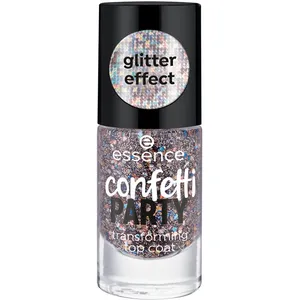 Essence - Confetti Party Transforming Top Coat 8 ml unisex pas cher