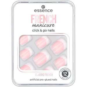 Essence French manicure click & go nails uñas artificiales #01-classic frenchVendu paramazon