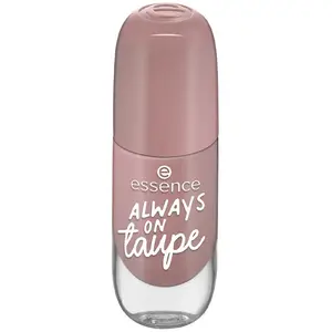 essence Gel Nail Colour vernis à ongles teinte 37 ALWAYS ON taupe 8 ml