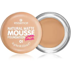 Essence - Fond de Teint Mousse Natural Matte Mousse - 01 pas cher
