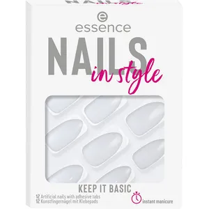 Essence NAILS IN STYLE ongles artificiels 15-keep it basic 12 u TU pas cher