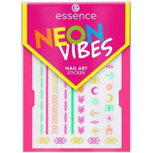 Essence Autocollants pour ongles Neon Vibes 1 pièce