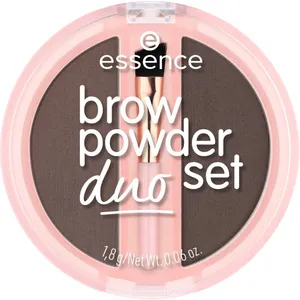 Comparateur de prix : essence Brow Powder Duo kit sourcils teinte 03 Dark 1.8 g