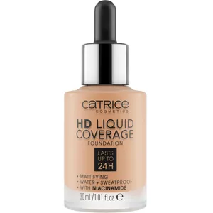 Catrice - HD Liquid Coverage Fond de teint 30 ml Marron clair unisex pas cher