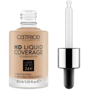 Catrice Visage HD Liquid Coverage Fond de Teint N°050 Rosy Ash 30ml pas cher