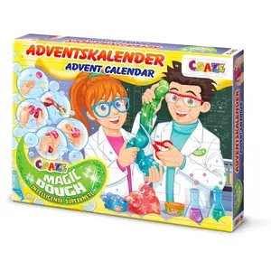 CRAZE Magic Dough Calendrier de l'Avent de Jouet 2024 Calendrier de l'Avent enfant Pate a modeler pour Enfant 3 ans et + Cadeaux Noël Anti Stress Jeux garcon & filleVendu paramazon