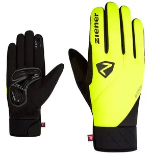 Ziener Gants de Cyclisme pour Homme Donni GTX INF PR - Primaloft - Gore-Tex Infinium - Jaune Poison - Taille 10,5 pas cher