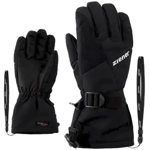 Ziener Gants de ski pour enfant LANI GTX Glove, noir, 6 (L)