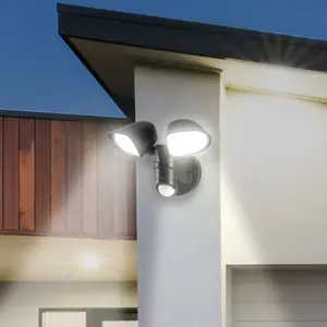 Comparateur de prix : Telefunken Spot mural à capteur LED Bilbao 2 lampes noir