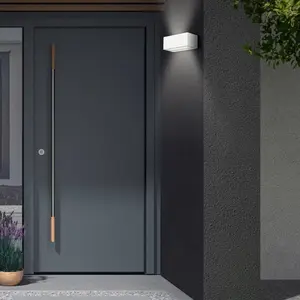 Comparateur de prix : Telefunken Applique d'extérieur LED Monaco up/down blanc
