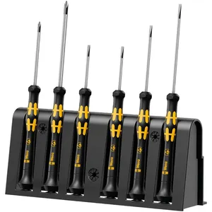 Comparateur de prix : WERA Wera 1578 A/6 Jeu de tournevis électronicien + Rack, 6 pièces - 05030170001