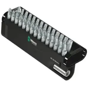 Comparateur de prix : WERA Jeu de 29 embouts de vissage pour Bois + Porte-embout
