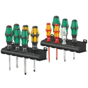 Comparateur de prix : Set de 12 tournevis Kraftform Plus WERA Kraftform XXL 2 TU