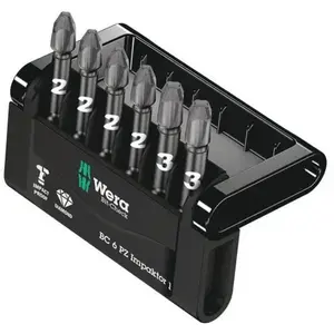 Set embouts Mini-Check Impaktor 3 Wera pas cher
