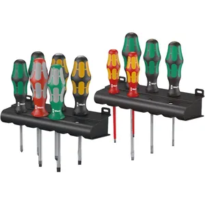Kit tournevis Wera 11 pièces, kraftform plus serie 300 xxl 3 pas cher